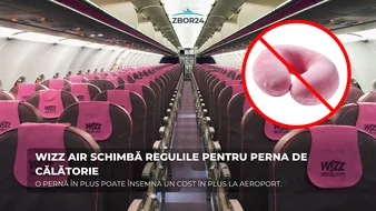 Wizz Air înăsprește regulile: perna de călătorie trebuie să încapă în bagajul de mână