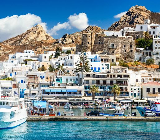 Bucharest-Naxos, Cyclades Islands