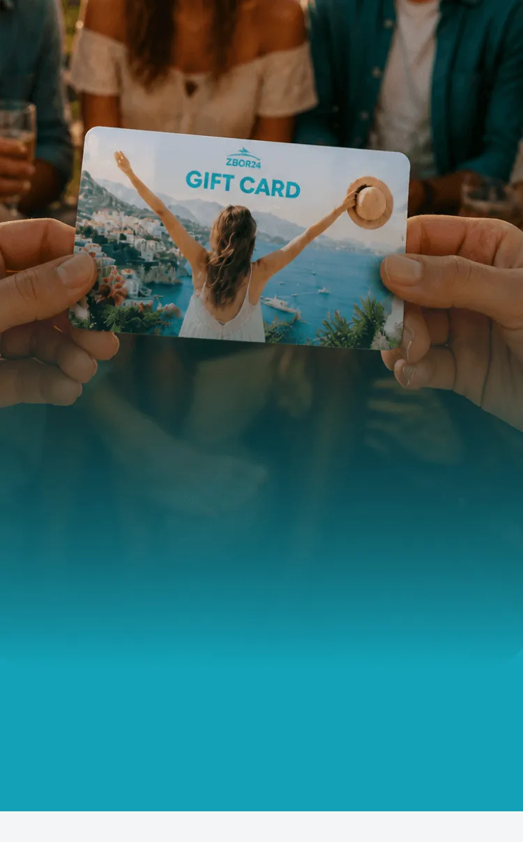 Oferă un card cadou ✈️ pentru zboruri și city break-uri!