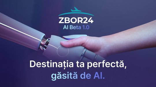 Caută bilete de avion online cu AI-ul Zbor24