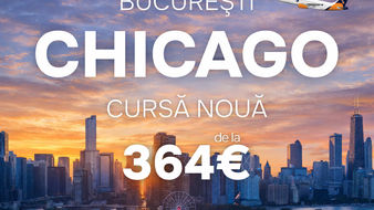 Direct flight Bucharest - Chicago, starting June 2026