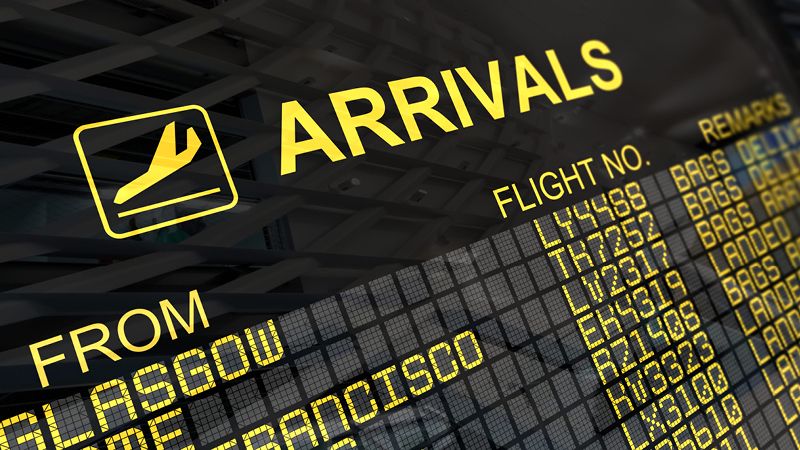 How to quickly check arrivals and departures on Zbor24