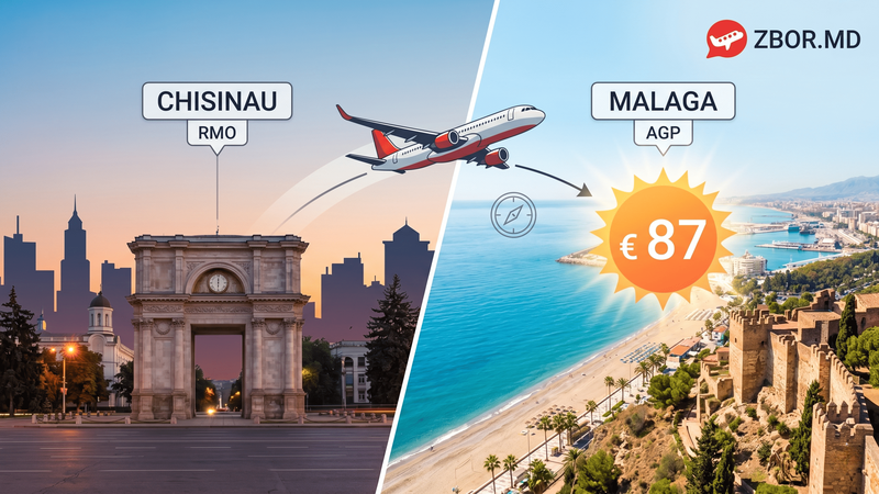 În iunie, direct de la Chișinău la Costa del Sol — și iată cât costă
