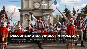 Ziua Vinului în Moldova: un prilej de a descoperi Chișinăul