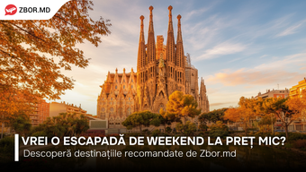 Zbor.md: Осінні міські канікули за доступними цінами