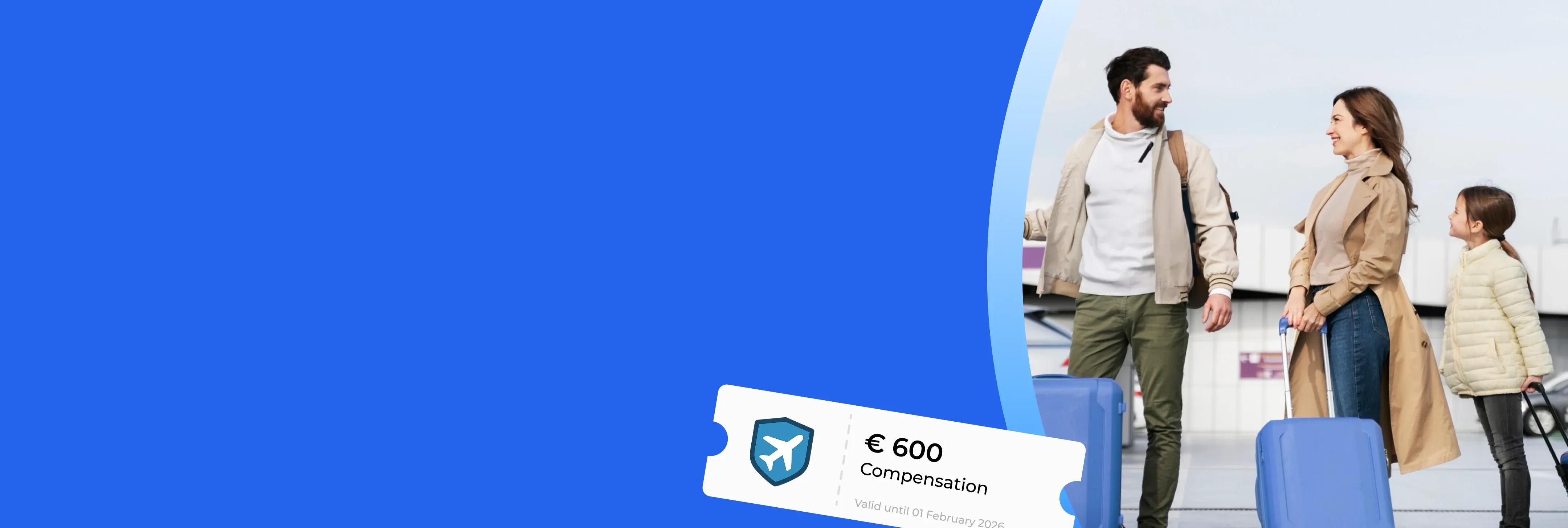 Get up to €600 for your delayed or canceled flight