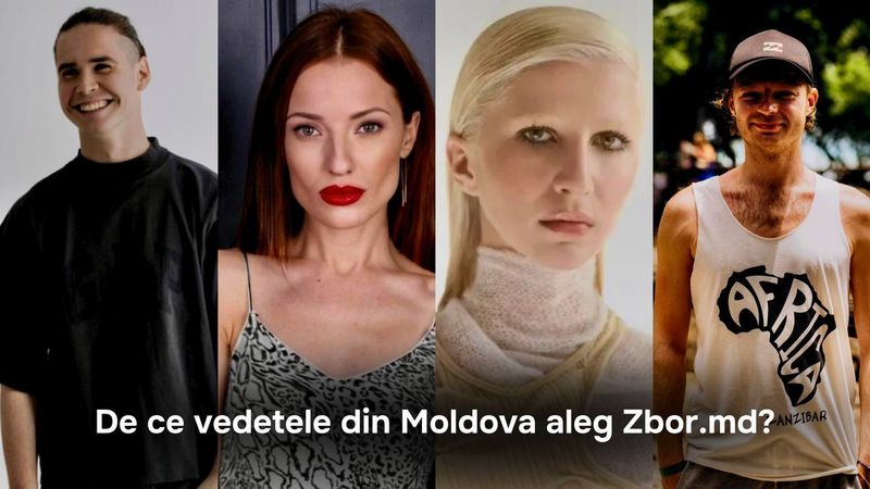 Чому зірки Молдови обирають Zbor.md для своїх подорожей?