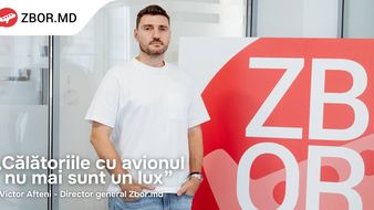 Zbor.md traffic record – the story of traveler Victor Afteni