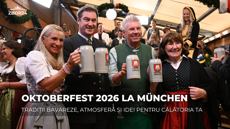 Oktoberfest 2026 la München: tradiții, atmosferă și călătoria din România