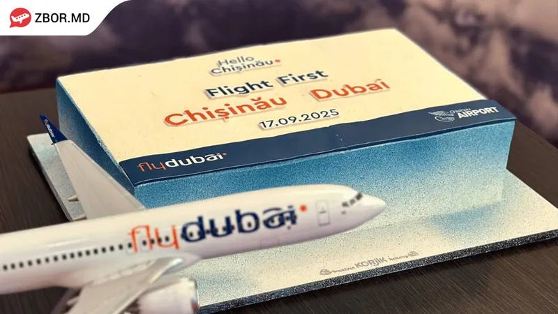 Flydubai returns to Chișinău with new convenient direct flights