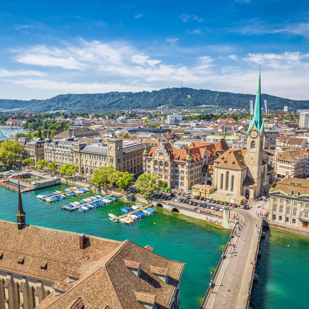 Cheap flight tickets 
from Bucharest to Zurich - Zbor24.ro