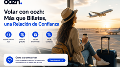 Vuela con confianza, soporte real y recompensas en cada reserva