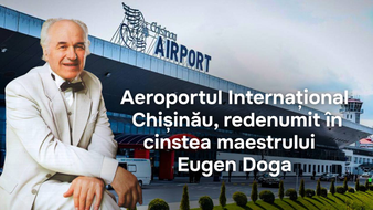 Chișinău Airport named in honor of maestro Eugen Doga