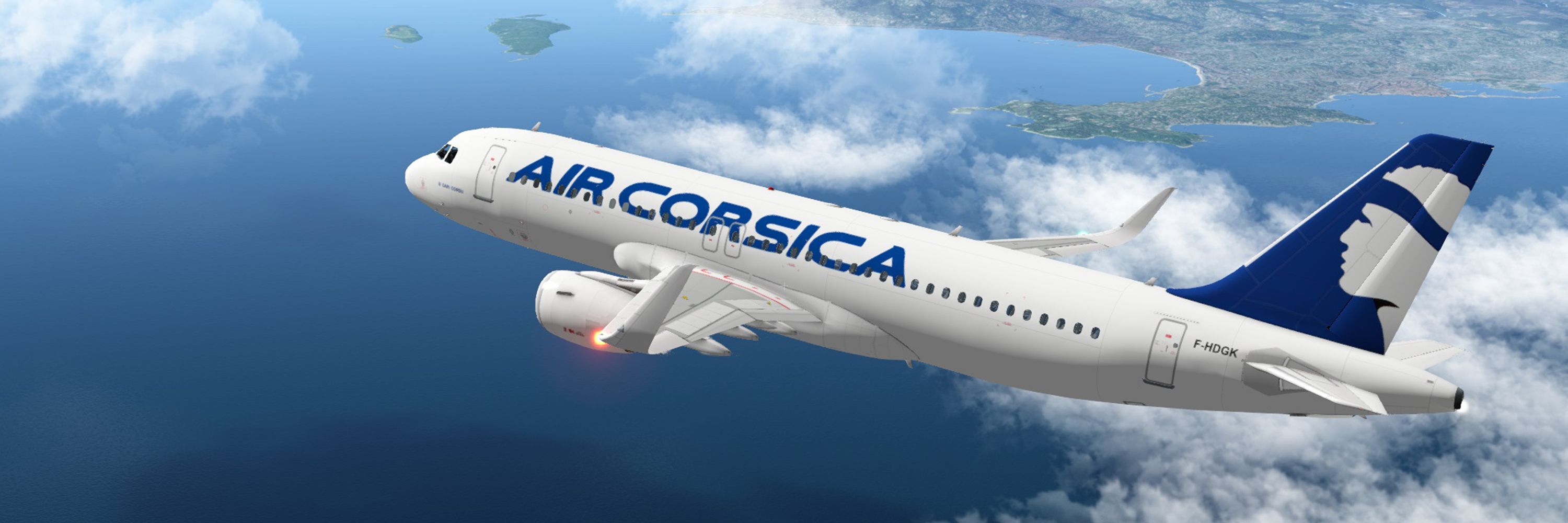 Air Corsica flights to the Mediterranean region - Zbor24.ro