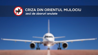 Criza din Orientul Mijlociu – zeci de zboruri anulate