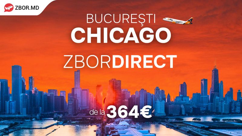 Tot ce trebuie să știi despre zborul direct București – Chicago