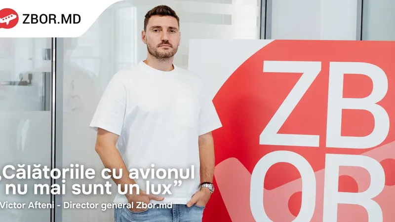 Zbor.md traffic record – the story of traveler Victor Afteni