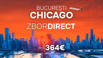 Zbor direct București - Chicago!