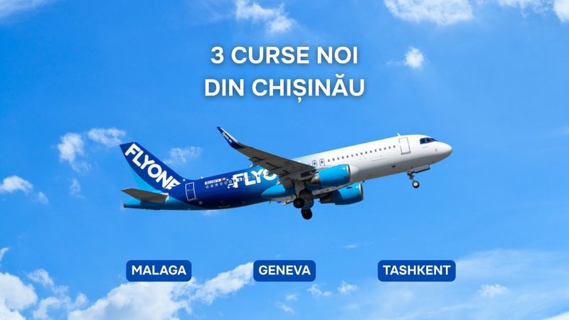 Zbor.md: Destinații noi 2026