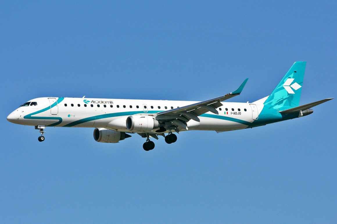 Regionalne połączenia europejskie Air Dolomiti - OOZH.PL