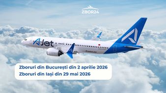 AJet is coming to Romania: direct flights to Istanbul from Iași and Bucharest.