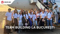 Team building la București – Echipa Zbor.md în vizită în capitala României