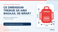 A guide to hand luggage for flights from Chisinau as of the end of 2026: how to avoid unexpected charges when boarding