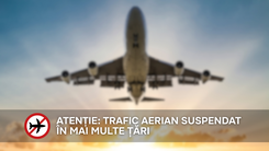 Attention: Air traffic suspended in several countries