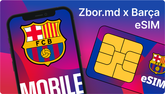 Zbor.md îți oferă 1 zi de internet global!