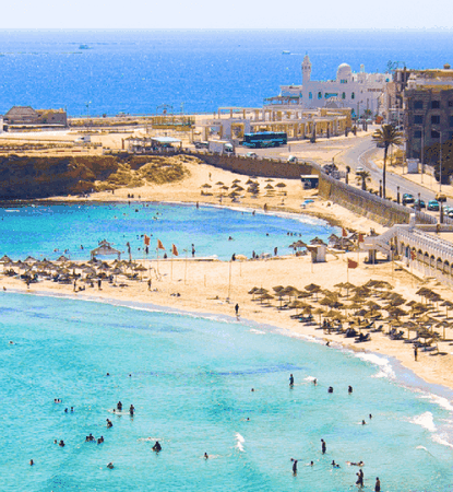 București-Monastir, Tunisia