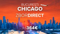Zbor direct București - Chicago!
